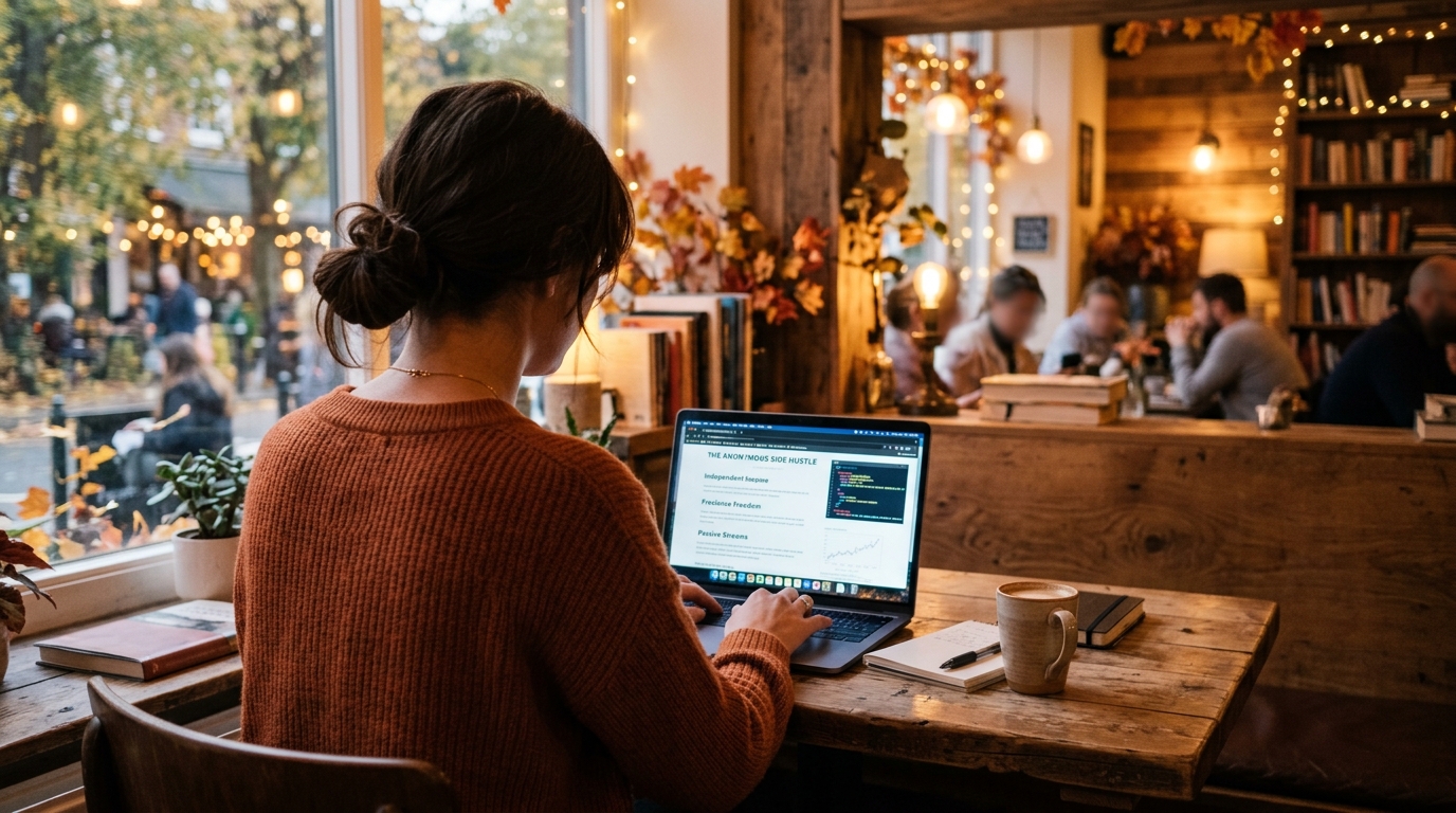 Anonymous side hustles for women